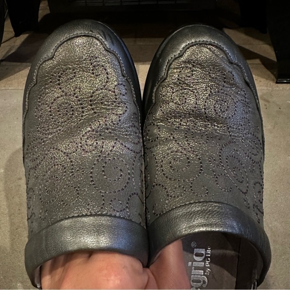 Alegria Isabelle pewter metallic clog mule EU 37, US 7/7.5 - Picture 4 of 12